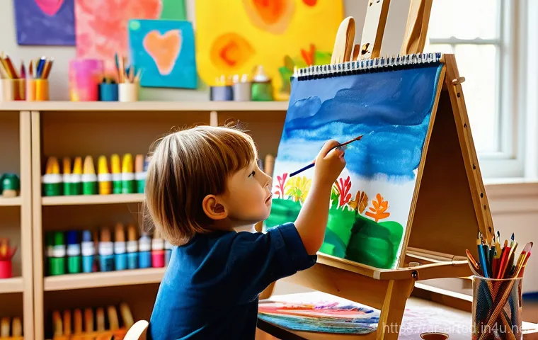 미술교육사 교육 철학과 가치 - Prompt 1: Young Artists Unleashing Creativity in a Vibrant Studio** 미술교육사 교육 철학과 가치 - Prompt 1: Young Artists Unleashing Creativity in a Vibrant Studio**